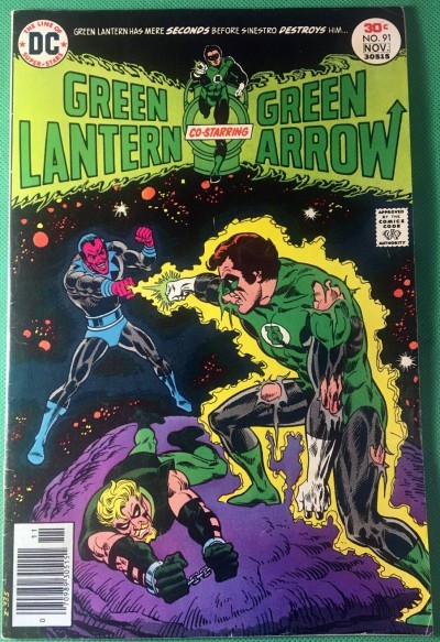 Green Lantern (1960) #91 VG/FN (5.0) with Green Arrow