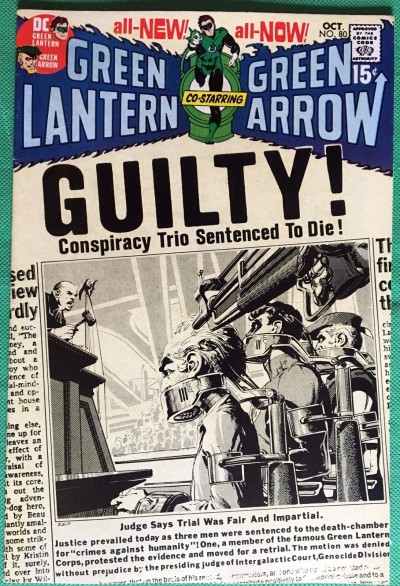 Green Lantern (1960) #80 with Green Arrow VF (8.0) classic Neal Adams & O'Neil