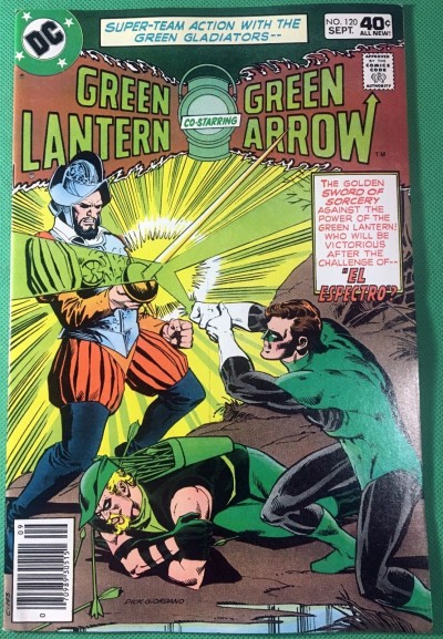 Green Lantern (1960) #120 VF+ (8.5) w/Green Arrow & Black Canary