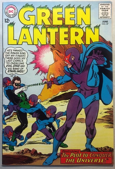 Green Lantern (1960) #37 VF- (7.5) 1st app Evil Star