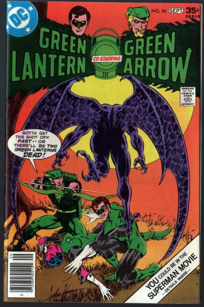 Green Lantern (1960) #96 with Green Arrow VF (8.0) 