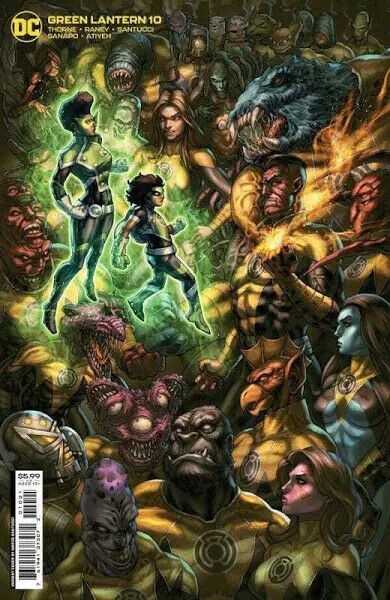 Green Lantern (2021) #10 NM Alan Quah Variant Cover