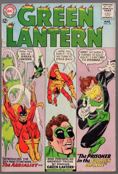 Green Lantern (1960) #35 VG/FN (5.0) 1st app The Aerialist