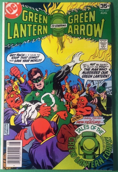 Green Lantern (1960) #107 VG/FN (5.0) w/Green Arrow Tales of the G.L. Corps
