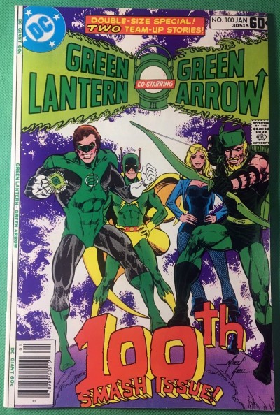 Green Lantern (1960) #100 FN/VF (7.0) w/Green Arrow 1st app Air Wave II