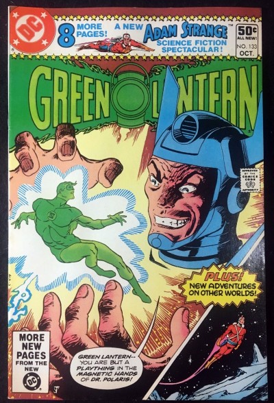 Green Lantern (1960) #133 VF+ (8.5) Adam Strange Back Up story
