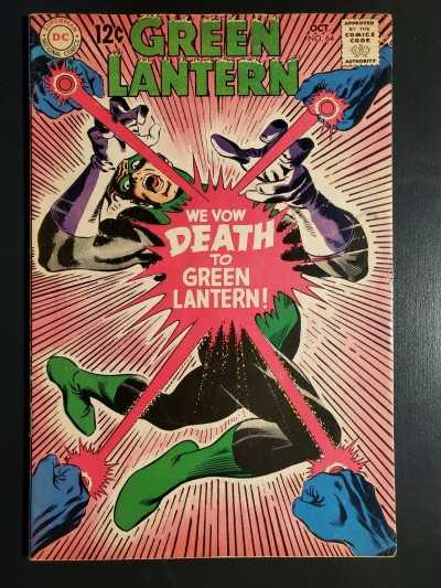 Green Lantern #64 (1968) F (6.0) Hector Hammond|