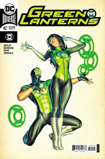 Green Lanterns (2016) #42 Brandon Peterson Variant Cover