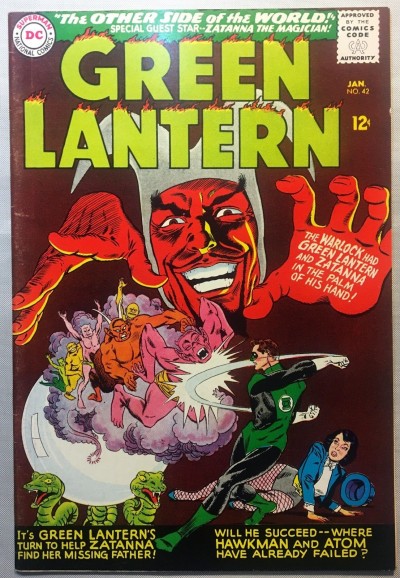 Green Lantern (1960) #42 FN+ (6.5) 3rd app Zatanna 