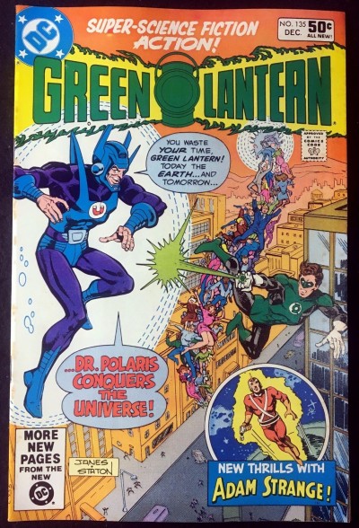 Green Lantern (1960) #135 FN (6.0) Adam Strange Back Up story