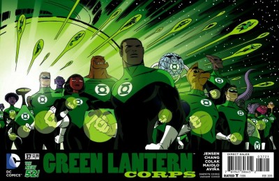 Green Lantern Corps (2011) #37 VF/NM-NM Darwyn Cooke Variant Cover