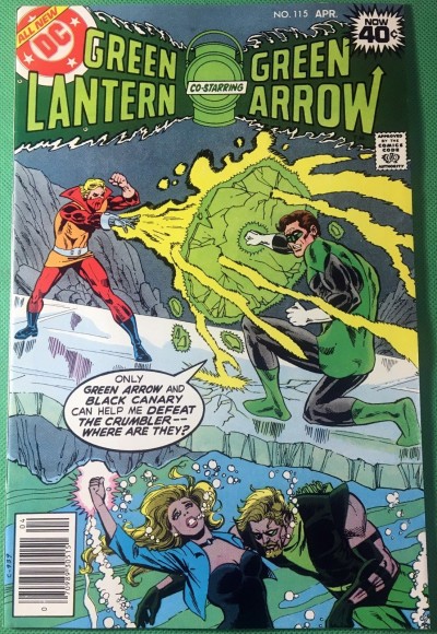 Green Lantern (1960) #115 VF/NM (9.0) w/Green Arrow & Black Canary
