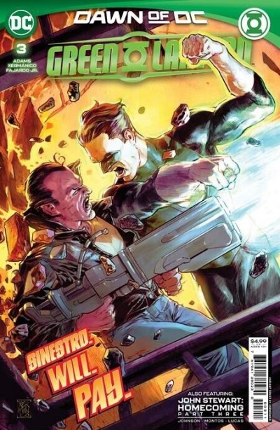 Green Lantern (2023) #3 NM Xermanico Cover Sinestro