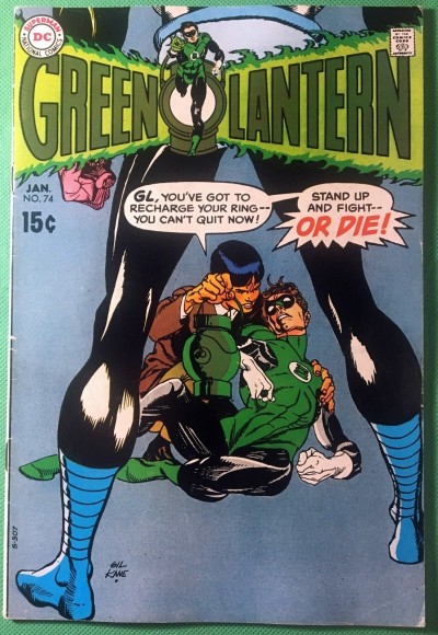 Green Lantern (1960) #74 FN (6.0) Sinestro cover and appearance
