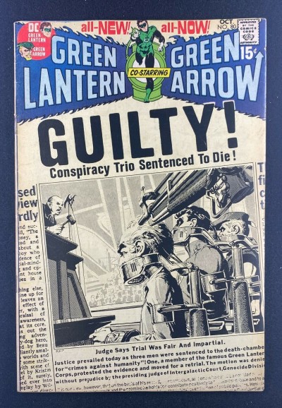 Green Lantern (1960) #80 FN- (5.5) Neal Adams Art Green Arrow