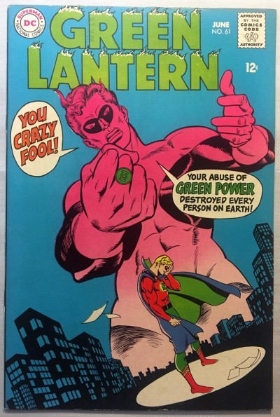 Green Lantern (1960) #61 VF (8.0) classic Gil kane Alan Scott cover & app