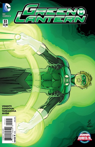 Green Lantern (2011) #51 VF/NM John Romita Jr Variant Cover 