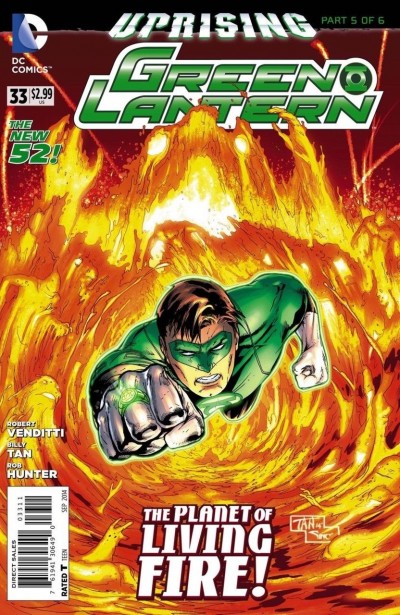 GREEN LANTERN (2011) #33 VF/NM UPRISING PART 5 OF 6 THE NEW 52!