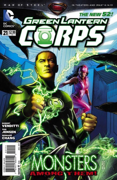 GREEN LANTERN CORPS (2011) #21 NM THE NEW 52!