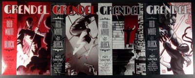 Grendel Red White & Black (2002) 1 2 3 4 VF (8.0) complete set Matt Wagner  