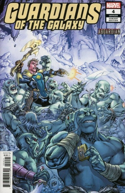 Guardians of the Galaxy (2019) #4 VF/NM Asgardian Variant Cover Ryan Benjamin