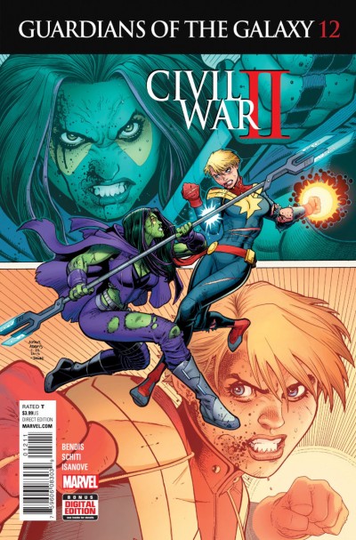 Guardians of the Galaxy (2015) #12 VF/NM Art Adams Cover Civil War II Tie-in