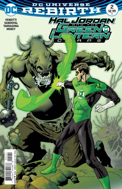 Hal Jordan and the Green Lantern Corps (2016) #2 VF/NM Kevin Nowlan Cover