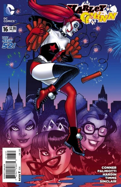 Harley Quinn (2013) #16 VF/NM-NM Amanda Conner 1:25 Variant Cover The New 52!