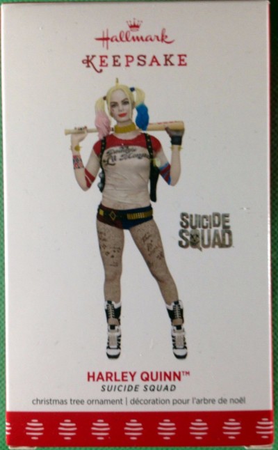 Harley Quinn 2017 NYCC Keepsake/Ornament Hallmark Exclusive Suicide Squad 