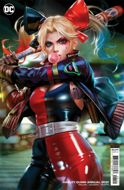 Harley Quinn 2021 Annual VF/NM Derrick Chew Variant Cover