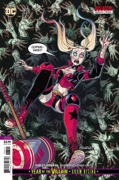 Harley Quinn (2016) #66 VF/NM Mauricet DCeased Variant Cover
