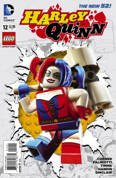 Harley Quinn (2013) #12 VF/NM Lego Variant Cover The New 52!