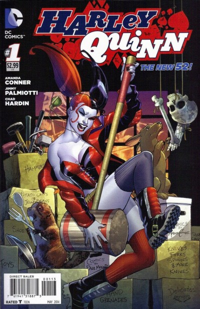 Harley Quinn (2013) #1 VF/NM 3rd Printing Amanda Conner Variant  The New 52!