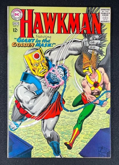 Hawkman (1964) #8 VF+ (8.5) Hawkgirl Murphy Anderson Cover and Art