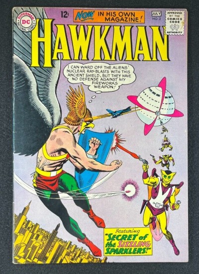 Hawkman (1964) #2 FN/VF (7.0) Murphy Anderson Cover and Art