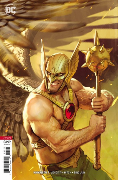 Hawkman (2018) #1 VF/NM Stjepan Šejić Variant Cover DC Universe