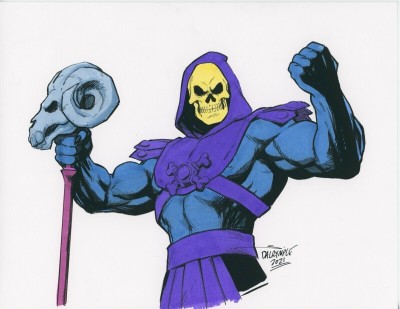 He-Man Masters of the Universe Skeletor Scott Dalrymple Original Art