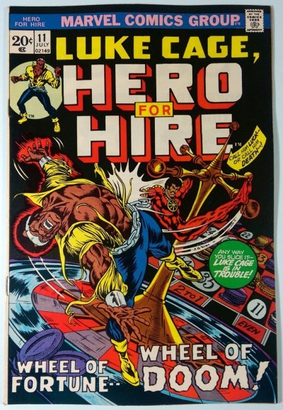 Hero for Hire (1972) #11 VF+ (8.5) Luke Cage Power Man vs Mr. Death