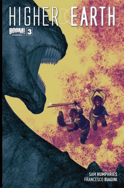 HIGHER EARTH #3 VF/NM COVER A BOOM!