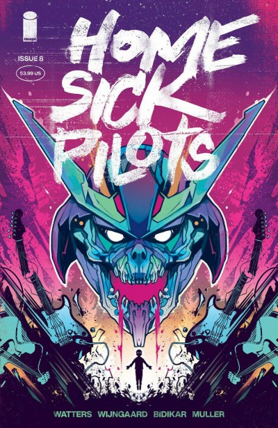 Home Sick Pilots (2020) #8 VF Caspar Wijngaard Cover Image Comics