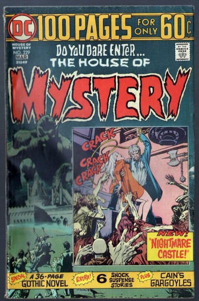 House of Mystery (1952) #229 VG (4.0) 100 page spectacular