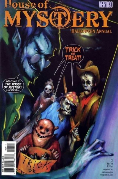 House of Mystery Halloween Annual (2009) #2 VF+ Esao Andrews Cover Vertigo