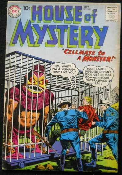 HOUSE OF MYSTERY #102 VG