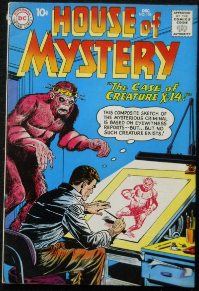 HOUSE OF MYSTERY #105 VG+