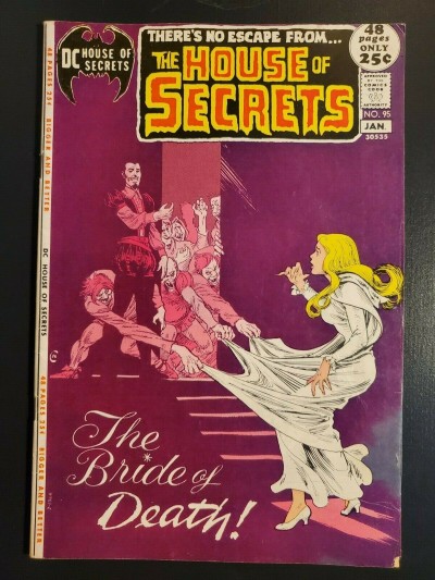 House of Secrets #95 (1975) F/VF (7.0) The Bride of Death|