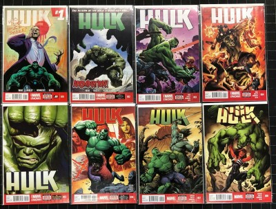 Hulk (2014) #1-16 NM (9.4) Complete set Deadpool X-Men She-Hulk Maestro 16 Books