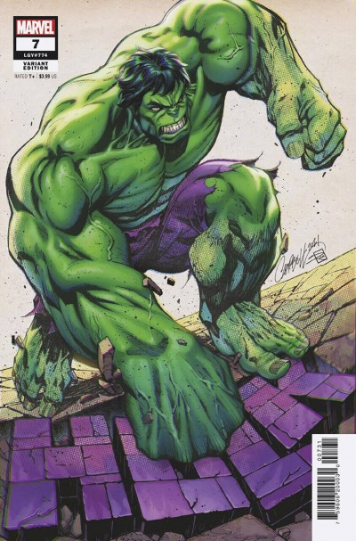 Hulk (2021) #7 NM J. Scott Campbell Variant Cover