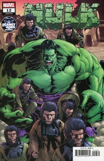 Hulk (2021) #12 NM Salvador Larroca Planet of the Apes Variant Cover