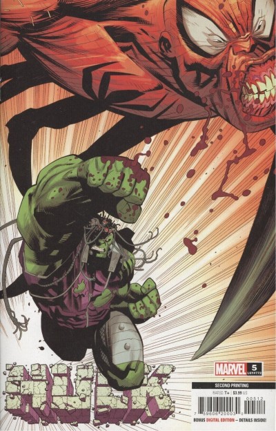 Hulk (2021) #5 NM Second Printing Donny Cates Ryan Ottley