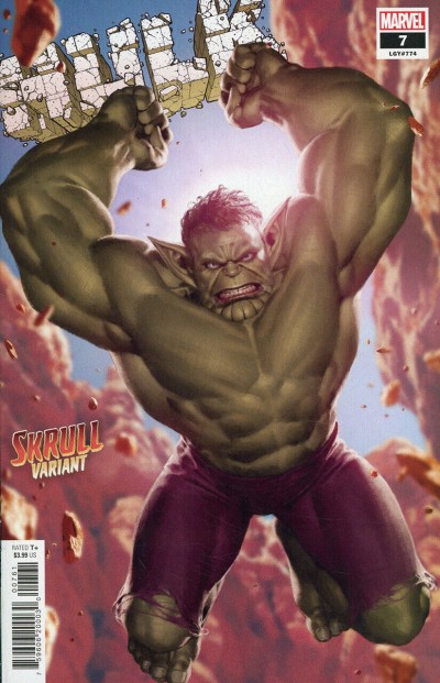 Hulk (2021) #7 NM Jung-Geun Yoon Skrull Variant Cover